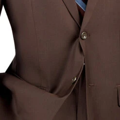 Nola Collection - Regular Fit 2 Piece In Brown -Clothing Shop 01 VIN 2C900 2 BROWN 15 4