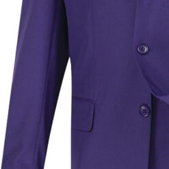Mont Blanc Collection - Regular Fit Suit 3 Button 2 Piece In Purple -Clothing Shop 01 VIN 3PP PURPLE 4