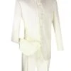 Men's Regular Fit Tuxedo 2 Piece 8 Buttons In Ivory -Clothing Shop 01 VIN 8HT IVORY 15 2