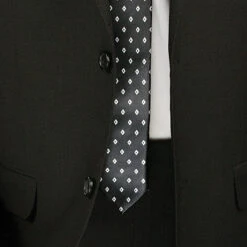 Slim Fit Men's Suit 2 Piece 2 Button In Black 8 Slim Fit Men's Suit 2 Piece 2 Button In Black -Clothing Shop 01 VIN SC900 12 BLACK 15 4