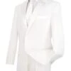 Royale Collection - Regular Fit 2 Piece Tuxedo In White