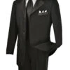 Men's Regular Fit Tuxedo 2 Piece Collection Regular Fit In Black 3 Button Design -Clothing Shop 01 VIN T 3HT BLACK 15 2