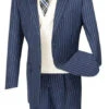 Helios Collection - Regular Fit 3 Piece Suit 2 Button Banker Stripe In Blue -Clothing Shop 01 VIN V2RS 6 BLUE 16 2 1024x 0 75x 1024x 1