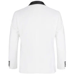 Off White 2 Piece Tuxedo Shawl Lapel Slim Fit -Clothing Shop 02s