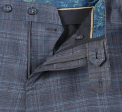 English Laundry 2-Piece Gray Plaid Wool Blend Slim Fit Dress Suit -Clothing Shop 10 2592x 685c8733 9b3c 4c63 a54b 973819ab9bf3