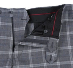 English Laundry 2-Piece Gray Plaid Wool Blend Slim Fit Suit -Clothing Shop 11 2592x 0210153e f15e 4e0c afc3 421d079311ba