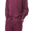 Men's 2 Piece Long Sleeve Walking Suit In Burgundy -Clothing Shop 1641 Burgundy 2805s