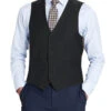 Bevagna Collection - Wool Suit Dress Vest 5 Buttons Regular Fit In Black -Clothing Shop 1 1944x 1c9117e6 8e22 4fcc 9fad dcda4fea41c4
