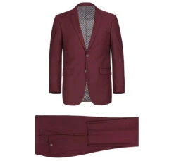 Vanderbilt Collection - Classic 2 Piece Suit 2 Buttons Regular Fit In Burgundy -Clothing Shop 1 2592x c22e6073 a5af 4ec8 bb91 836f5d4cd3d5