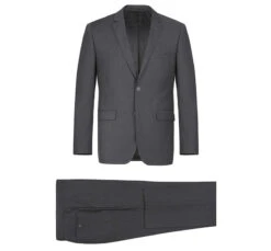 Vanderbilt Collection- Classic 2 Piece Suit 2 Buttons Regular Fit In Charcoal Gray -Clothing Shop 1 2592x c31a9426 2755 420b b41b 65096c4b9f5d