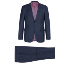 Bevagna Collection - Blue 100% Virgin Wool Regular Fit Pick Stitched 2 Piece Suit 15 Bevagna Collection - Blue 100% Virgin Wool Regular Fit Pick Stitched 2 Piece Suit -Clothing Shop 1 2592x f632cffe 14e0 443c ab7e 933744c78ae4