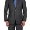 (40S) Slim Fit 2 Piece Suit 2 Buttons In Charcoal Gray -Clothing Shop 202 1 6ac140df 0566 4ef6 8ff3 eb6b425669cc