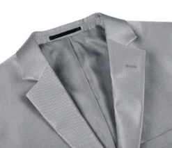 Gray Regular Fit Sharkskin Italian Styled 2 Piece Suit -Clothing Shop 207 2 3 d077e5ec 76bb 466e ba7b 0f7e066e8530