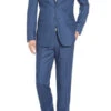 Blue Dress Suit Slim Fit 2 Piece Notch Lapel