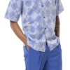 Royal Blue 2 Piece Short Sleeve Men's Summer Walking Suit Argyle Pattern -Clothing Shop 2216royal 1024x1024 2x f2bc45d0 4e9b 46c7 bb40 93b389be81a4