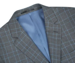 (46L) Regular Fit 2 Piece Dress Suit Windowpane In Light Gray -Clothing Shop 293 5 3 7c2e6fad 9926 4228 8aad 0d2971cc76bb