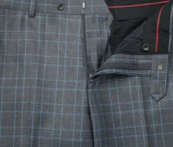 (46L) Regular Fit 2 Piece Dress Suit Windowpane In Light Gray -Clothing Shop 293 5 6 a87425b3 43c2 4307 b98a 1c87e6d93fc2