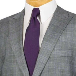Pompey Collection - Men's Glen Plaid Dress Suit 2 Piece Regular Fit In Gray -Clothing Shop 2RW 1 GRAY 3 c0a79b3f bc16 4b4c 8f89 6612d3904c91