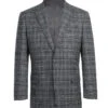 Classic Regular Fit Blazer Windowpane Pattern In Gray -Clothing Shop 2 2592x 1b97e1b8 f9c5 416f 91a4 620396bc2a61