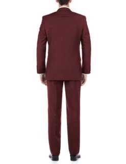 Vanderbilt Collection - Classic 2 Piece Suit 2 Buttons Regular Fit In Burgundy -Clothing Shop 2 47bc0d5b 10e9 4201 bc4a 12c9e2ac7fdb