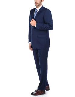 Vanderbilt Collection - Classic 2 Piece Suit 2 Buttons Regular Fit In Navy -Clothing Shop 2 75a9f0a2 6dd9 4858 804d a936cc04d028