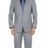Vanderbilt Collection- Classic 2 Piece Suit 2 Buttons Regular Fit In Gray -Clothing Shop 2 ba8fb2f1 b5f5 4b03 9b9b e728075ce208