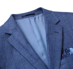 Slim Fit Blazer Summer Blue Linen Sport Coat -Clothing Shop 3 2592x 27609248 18b5 4a1f 8783 ad0e5a30e1c2