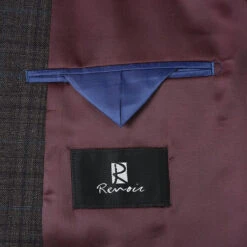 Wool Blend Regular Fit Checked Blazer In Brown -Clothing Shop 4Z8A2056 1944x cbcac334 b9cf 4d19 a4c0 e189e52cef43