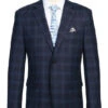 Wool Blend Regular Fit Stretch Checked Blazer In Navy 2 Wool Blend Regular Fit Stretch Checked Blazer In Navy -Clothing Shop 4Z8A2086 1944x ae267125 7d70 4250 bb75 9106803c3ade
