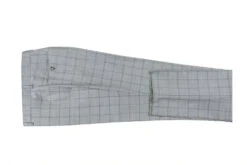 100% Wool Slim Fit Windowpane Dress Suit 2 Piece In Gray 14 100% Wool Slim Fit Windowpane Dress Suit 2 Piece In Gray -Clothing Shop 4Z8A7398