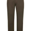 Stretch Cotton Flat Front Pants Straight Legs In Brown -Clothing Shop 4Z8A7720 1728x bcbb9ece 3908 4757 a71a d0df4d81a40b