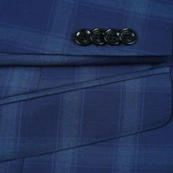 Classic Wool Regular Fit 2 Piece Checked Dress Suit In Blue -Clothing Shop 4Z8A9758 1944x 67eed2f8 ab82 48d0 9f98 8e9e44e39df1