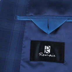 Classic Wool Regular Fit 2 Piece Checked Dress Suit In Blue -Clothing Shop 4Z8A9760 1944x 0d2f982f 30bd 4a93 bba4 e51a8da70c70