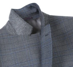 Classic Regular Fit 2 Piece Wool Blend Stretch Suit In Gray -Clothing Shop 4s e5b401c3 e9fa 4eae 88b1 ebc329df81ca