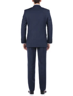 Bevagna Collection - Blue 100% Virgin Wool Regular Fit Pick Stitched 2 Piece Suit 11 Bevagna Collection - Blue 100% Virgin Wool Regular Fit Pick Stitched 2 Piece Suit -Clothing Shop 508 19bei