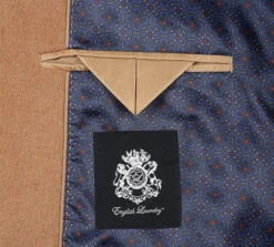 English Laundry Camel Fall/Winter Essential Slim Fit Overcoat Wool Blend -Clothing Shop 53 01 600 5