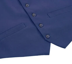 Vanderbilt Collection- Classic Dress Vest 5 Buttons Regular Fit In Blue -Clothing Shop 5 1944x 45d9b4cb 376b 455f 8886 b36c62243fd3