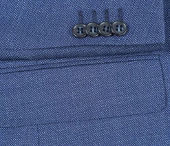 Classic Regular Fit 2 Piece Wool Dress Suit In Blue -Clothing Shop 7s