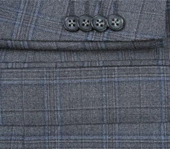 Classic Regular Fit 2 Piece Wool Blend Stretch Suit In Gray -Clothing Shop 7s 02dd01f5 13eb 4f51 aeba 602eef35689d