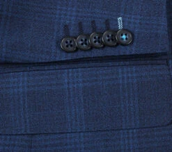 English Laundry 2-Piece Blue Plaid Wool Blend Slim Fit Dress Suit -Clothing Shop 9 2592x 9d469644 c3ca 478e 88f6 70cb5652220b