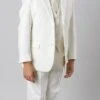 Classic Boy Suit 5 Piece Set Off White -Clothing Shop B347 05s