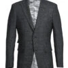 English Laundry Charcoal Checked Slim Fit Suit 100% Wool