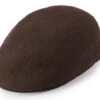 Wool Felt Ivy Cap In Brown -Clothing Shop H 71 Brown S