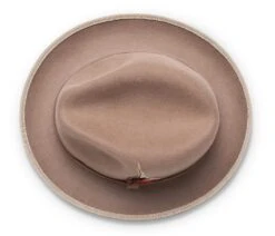 2 ¼" Brim Wool Felt Dress Hat With Feather Accent Tan With Red Bottom 11 2 ¼" Brim Wool Felt Dress Hat With Feather Accent Tan With Red Bottom -Clothing Shop H 74Tan Redtop 1024x1024 2x 50558800 7440 46ae 955d 911fb4d3cc97