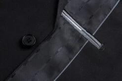 Black 2 Piece Tuxedo Shawl Lapel Slim Fit -Clothing Shop IMG 5690s