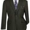 Olive Modern Fit 2 Piece Suit Textured Solid With Peak Lapel -Clothing Shop M2TR OLIVE JPG 800x1200 2