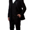 Solid Black Modern Fit Tuxedo 3 Piece With 6 Button Vest -Clothing Shop MT400S 01 a7d2ee3f 9f2c 4d16 a2b0 91dea72be858