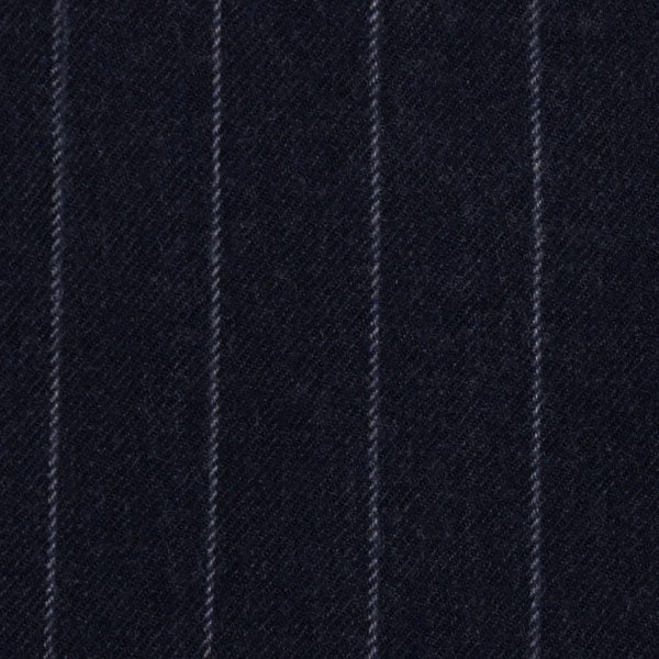 Men's Modern Fit Wool Suit Pinstripe Dark Navy 4 Men's Modern Fit Wool Suit Pinstripe Dark Navy - Image 2