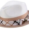 Men's Straw Fedora Hat In Cognac -Clothing Shop SO7h 1914 mens straw hat cognac white matching hats