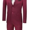 (38R) Slim Fit 2 Piece Suit Narrow Lapel In Plum -Clothing Shop US2R 2 PL a602cadd b414 48e5 88c5 f60cbd43588e
